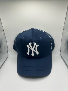 Dandy Hat - New York 4ever Blue Snapback w/ studs